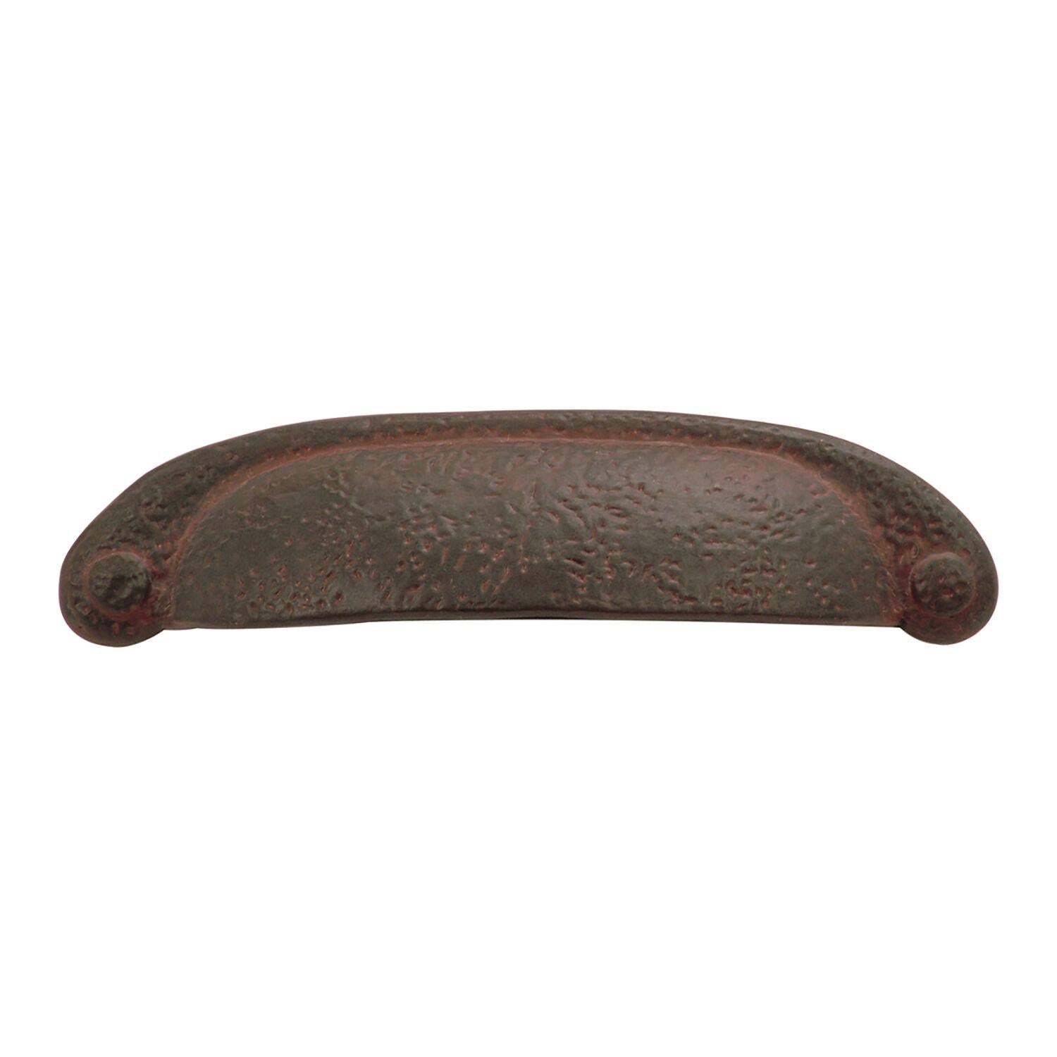 Hickory P3004, 3 Inch & 3-3/4 Inch (96mm) Center to Center Refined Rustic Pull