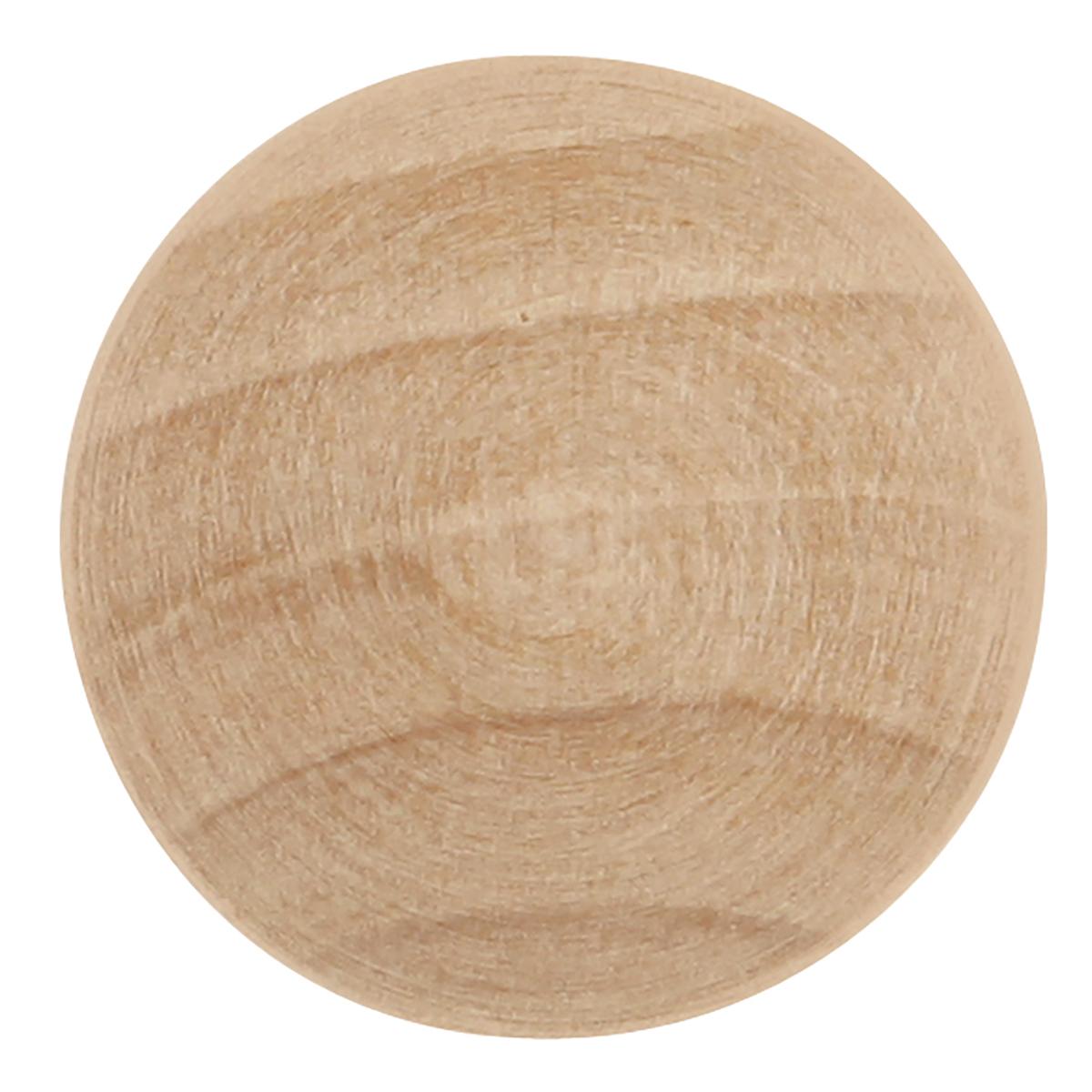 Hickory P183, 1 Inch Diameter Natural Woodcraft Knob