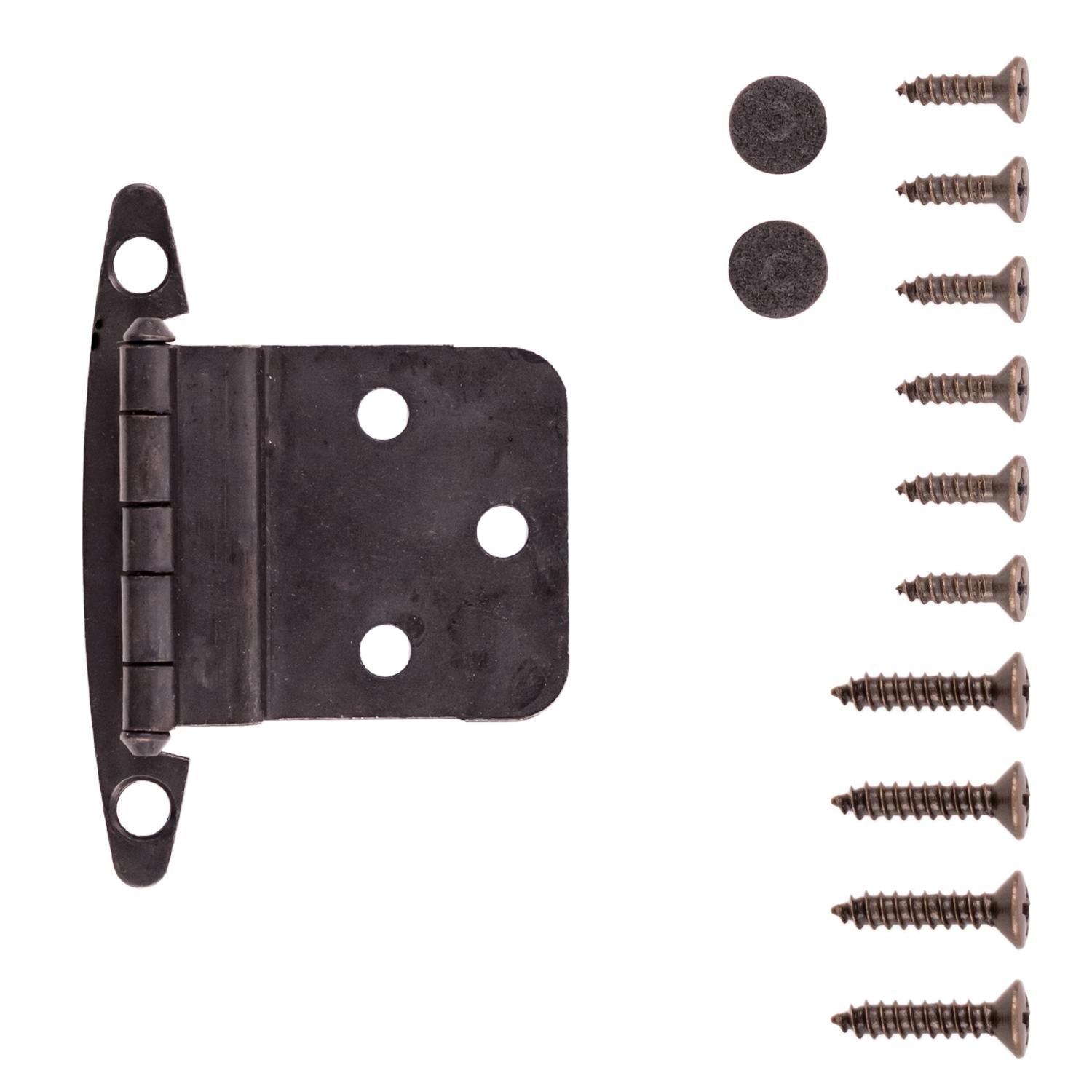 Hickory P140, Hickory Hardware Surface Mount Hinge – P140 Series (All Finishes)