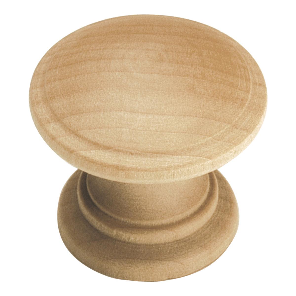 Hickory P685, 1-1/4 Inch Diameter Natural Woodcraft Knob