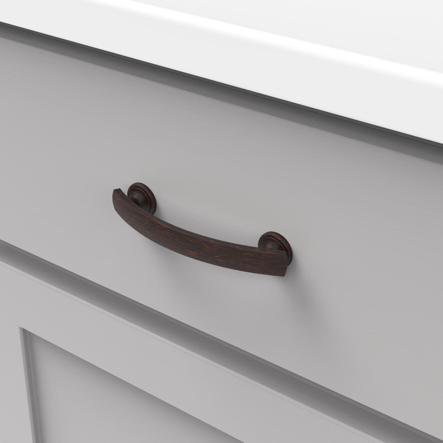 Hickory P2141, 3-3/4 Inch (96mm) American Diner Pull