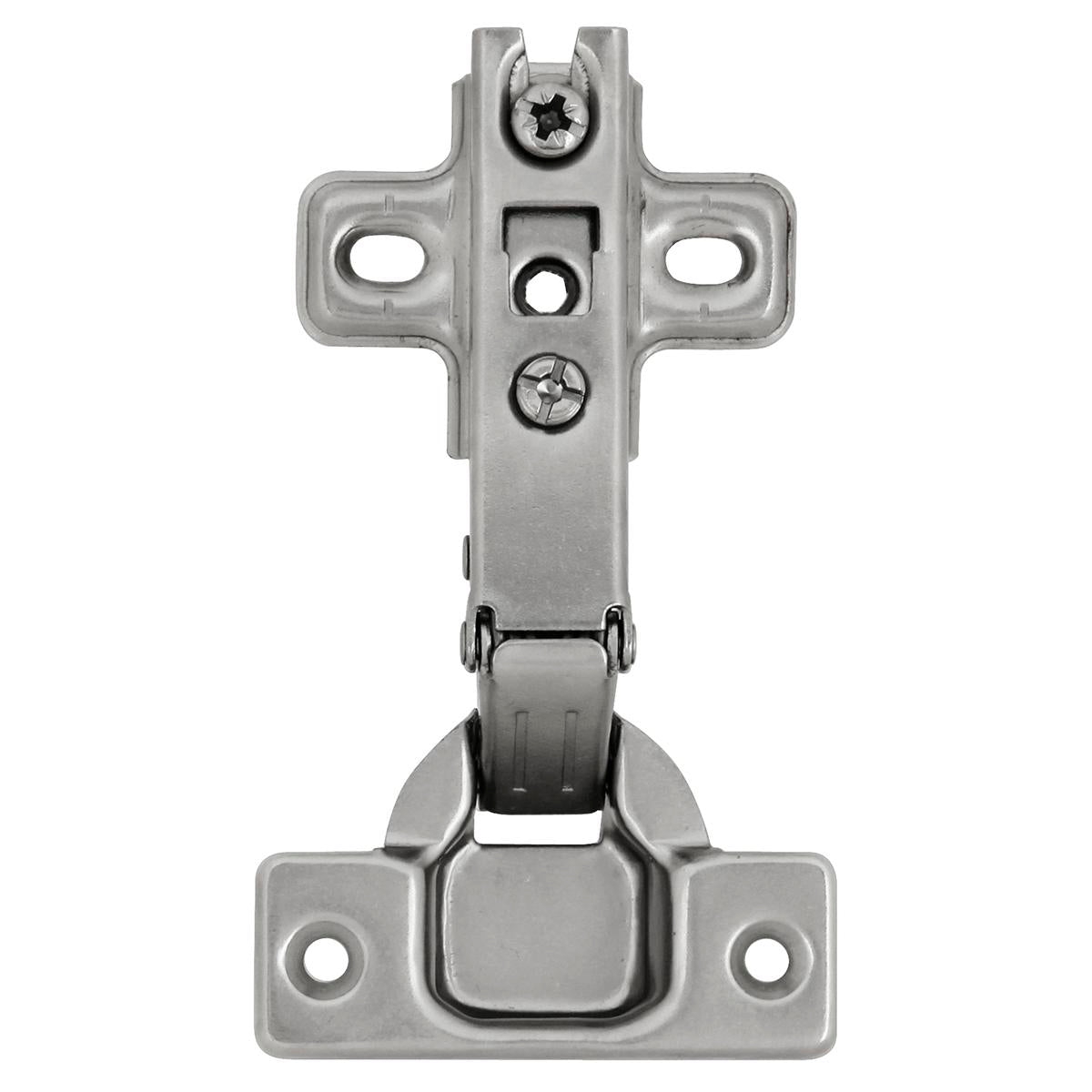 Hickory P5107, Hickory Hardware Concealed Hinge 105° Full Overlay Frameless - Polished Nickel (P5107-14)