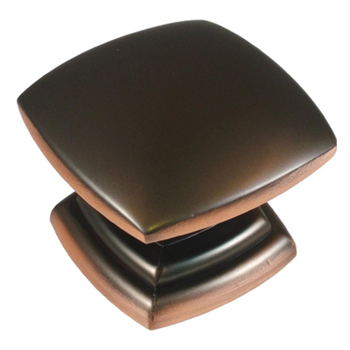 Hickory P2163, 1-1/2 Inch Square Euro-Contemporary Knob