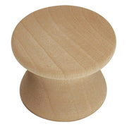 Hickory P183, 1 Inch Diameter Natural Woodcraft Knob