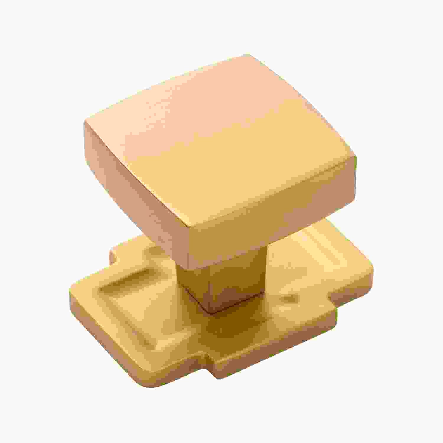 1-3/4 Inch x 1-1/4 Inch Coventry Knob Backplate