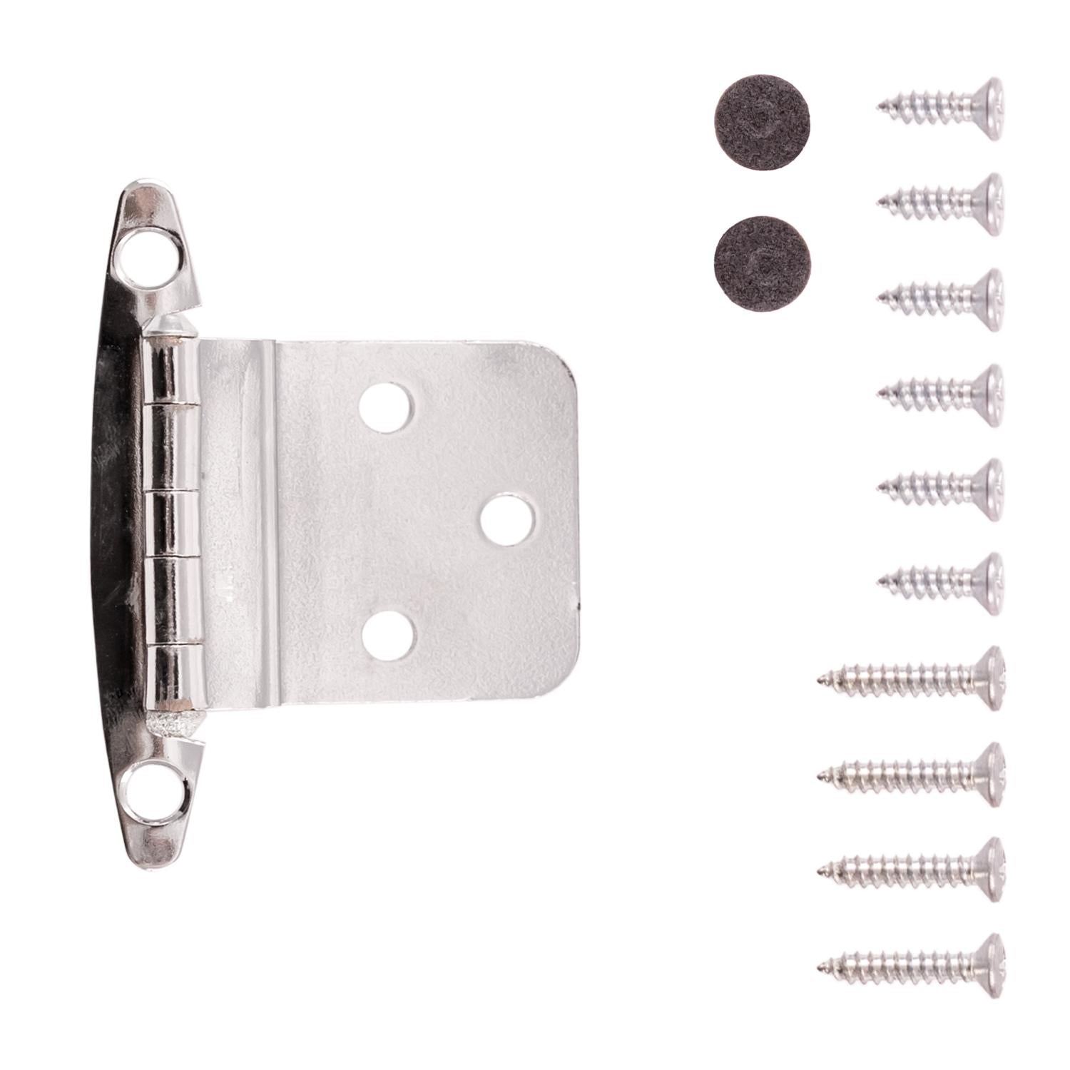 Hickory P140, Hickory Hardware Surface Mount Hinge – P140 Series (All Finishes)