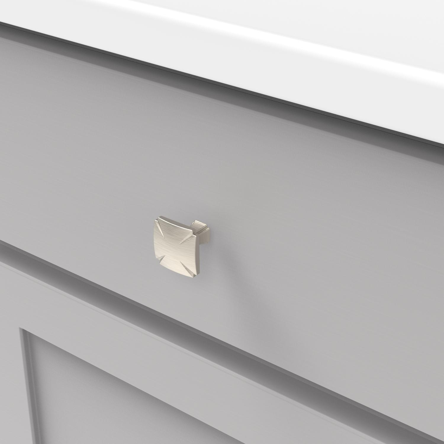Hickory P3230, 1-3/16 Inch Square Bridges Knob