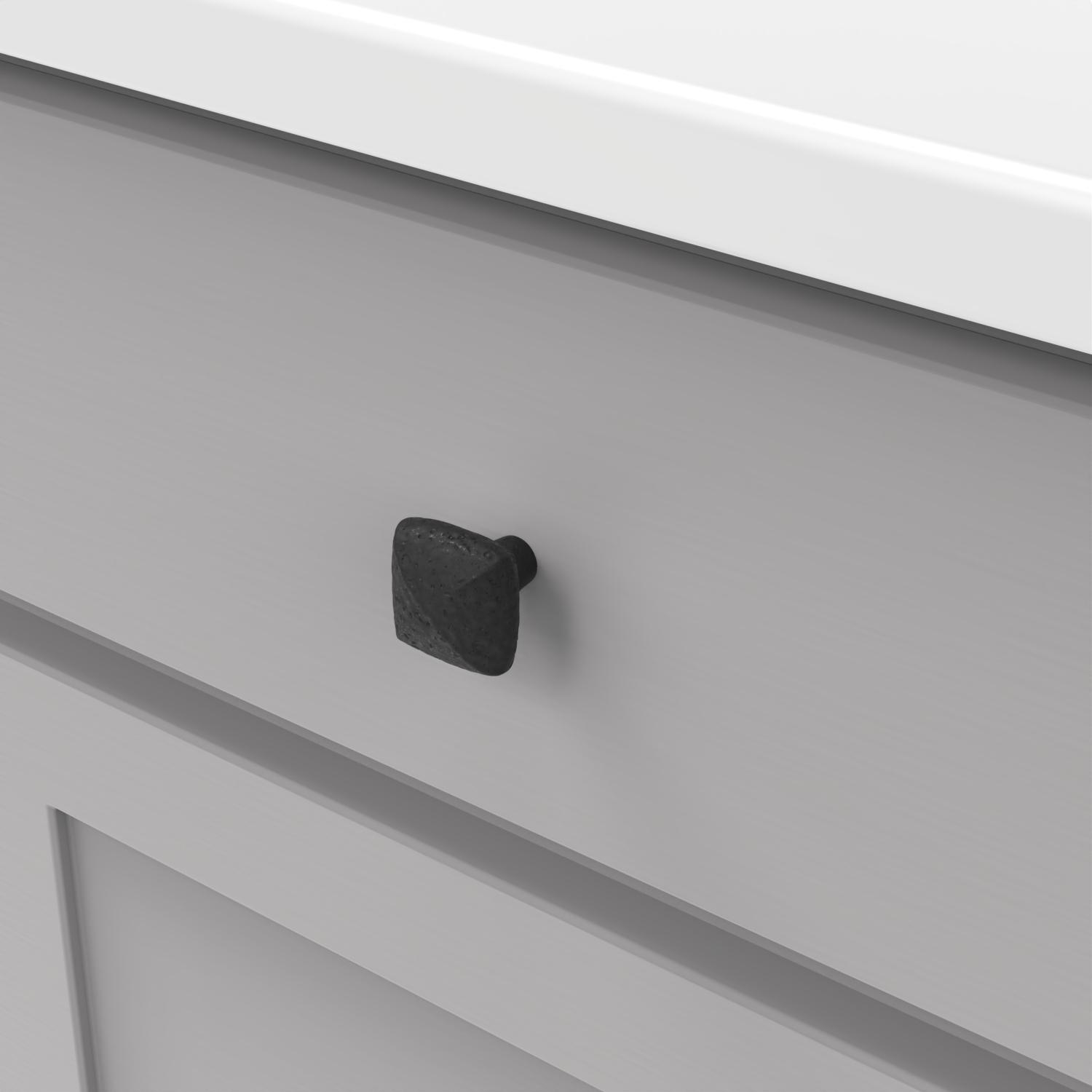 Hickory P3062, 1-1/4 Inch Square Mountain Lodge Knob