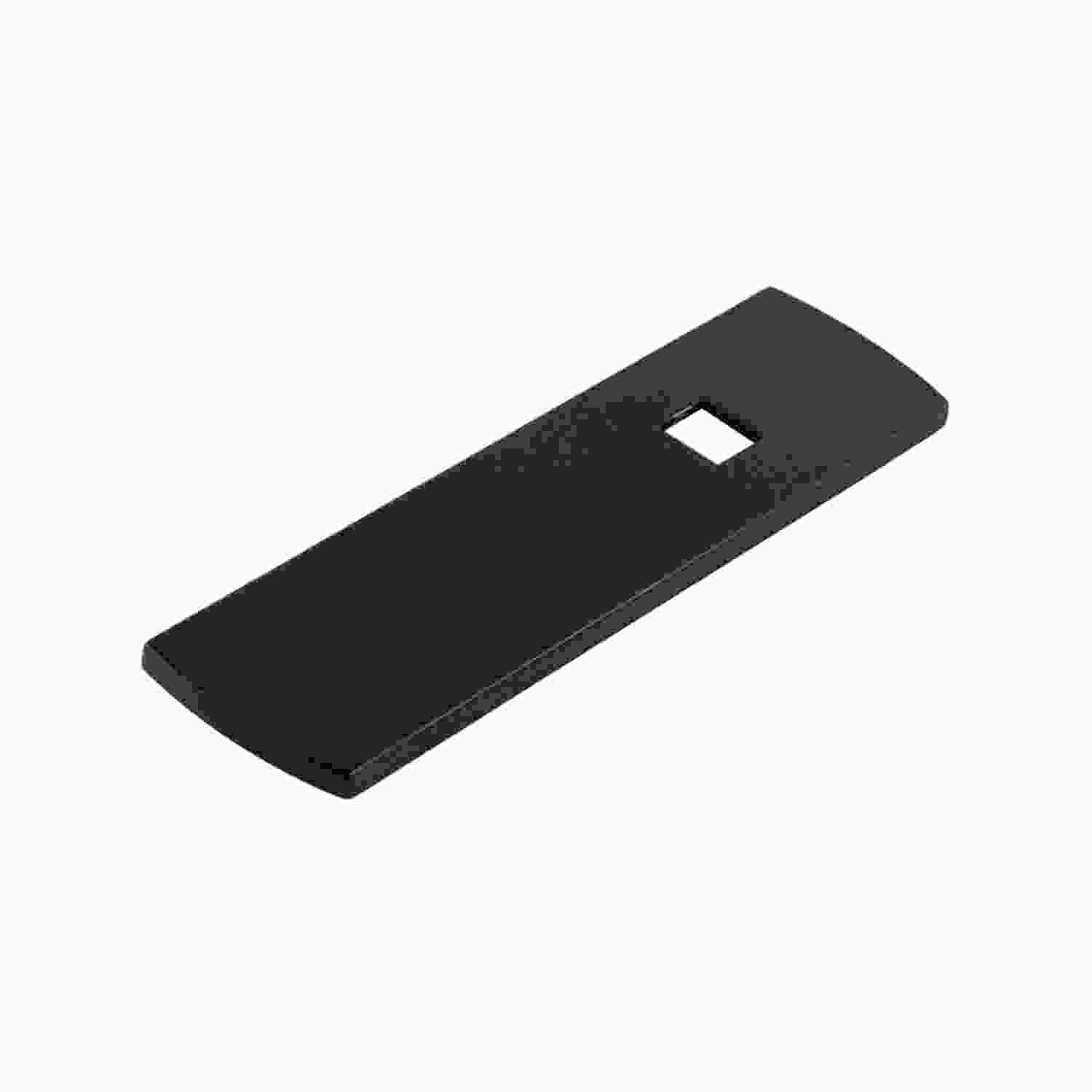 3-1/2 Inch x 7/8 Inch Bijou Astoria Backplate