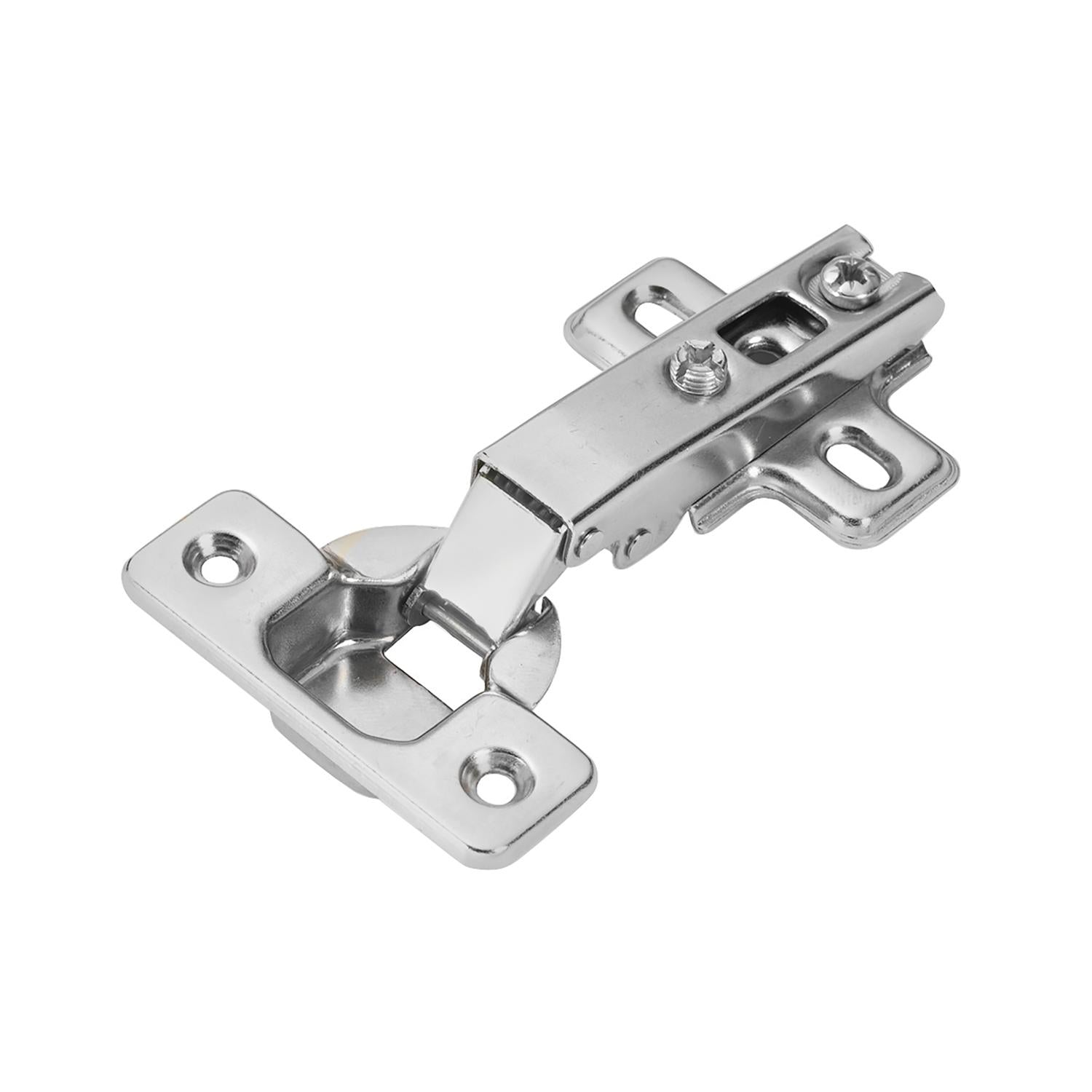 Hickory P5107, Hickory Hardware Concealed Hinge 105° Full Overlay Frameless - Polished Nickel (P5107-14)