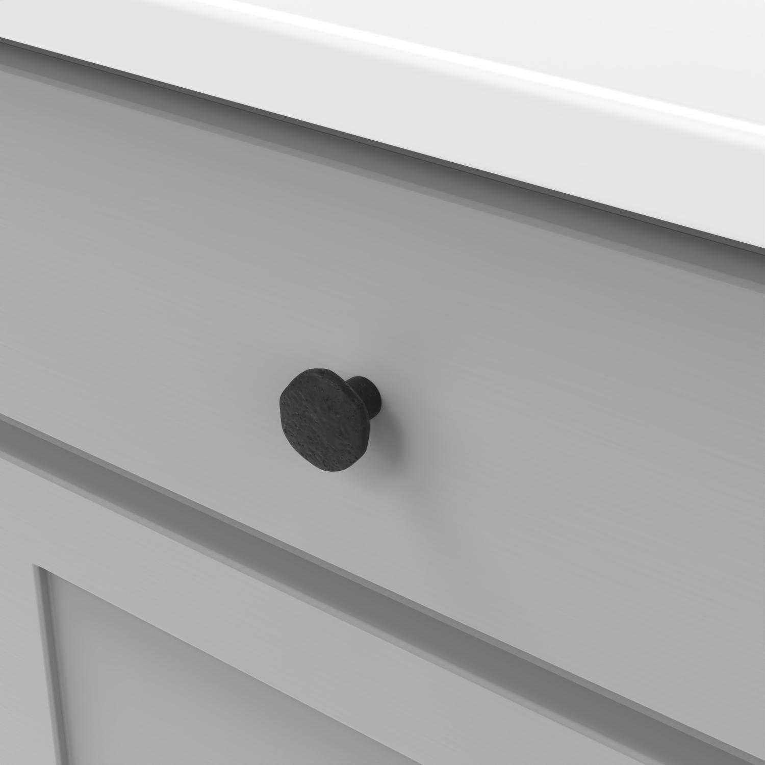 Hickory P2182, 1-1/2 Inch Diameter Carbonite Knob