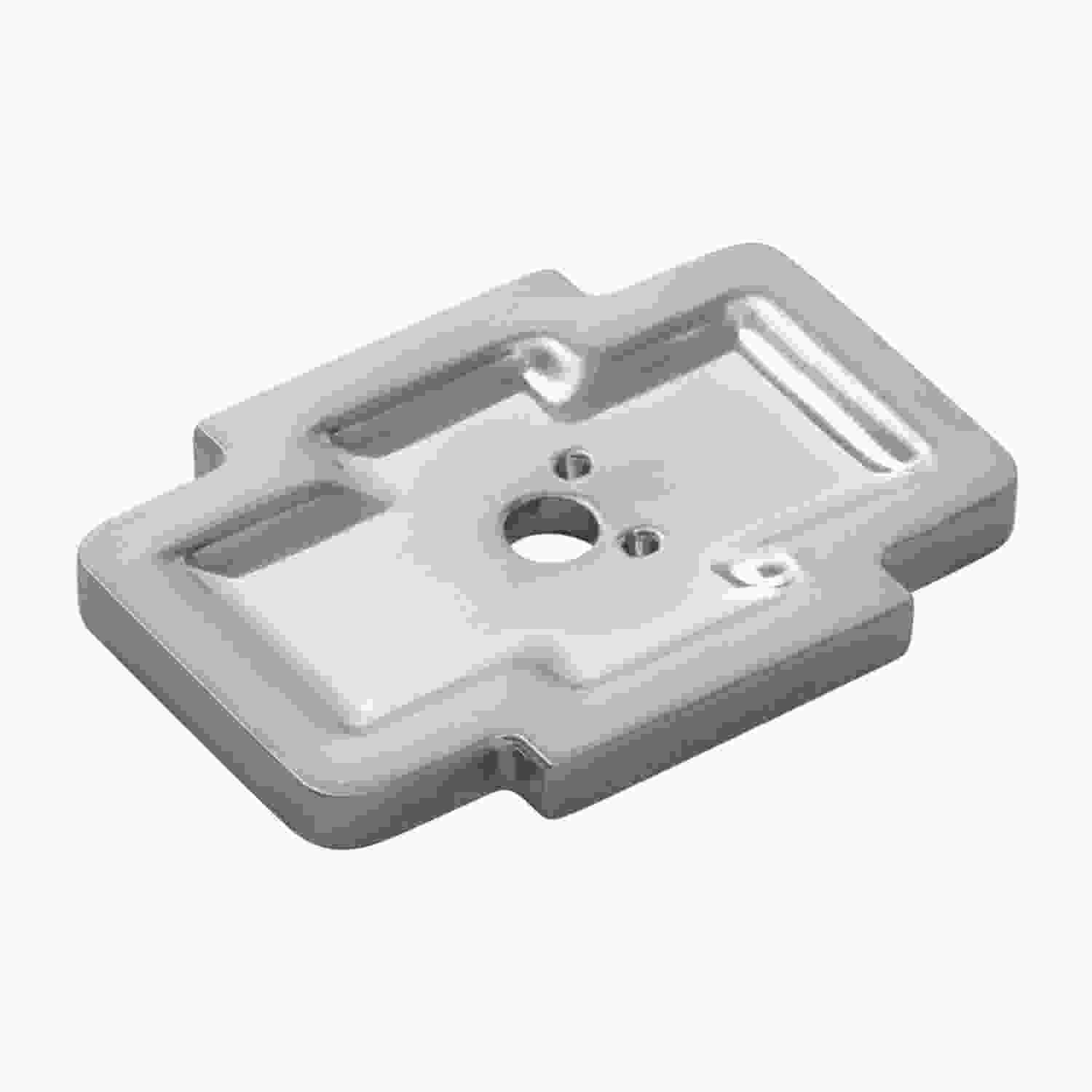 1-3/4 Inch x 1-1/4 Inch Coventry Knob Backplate