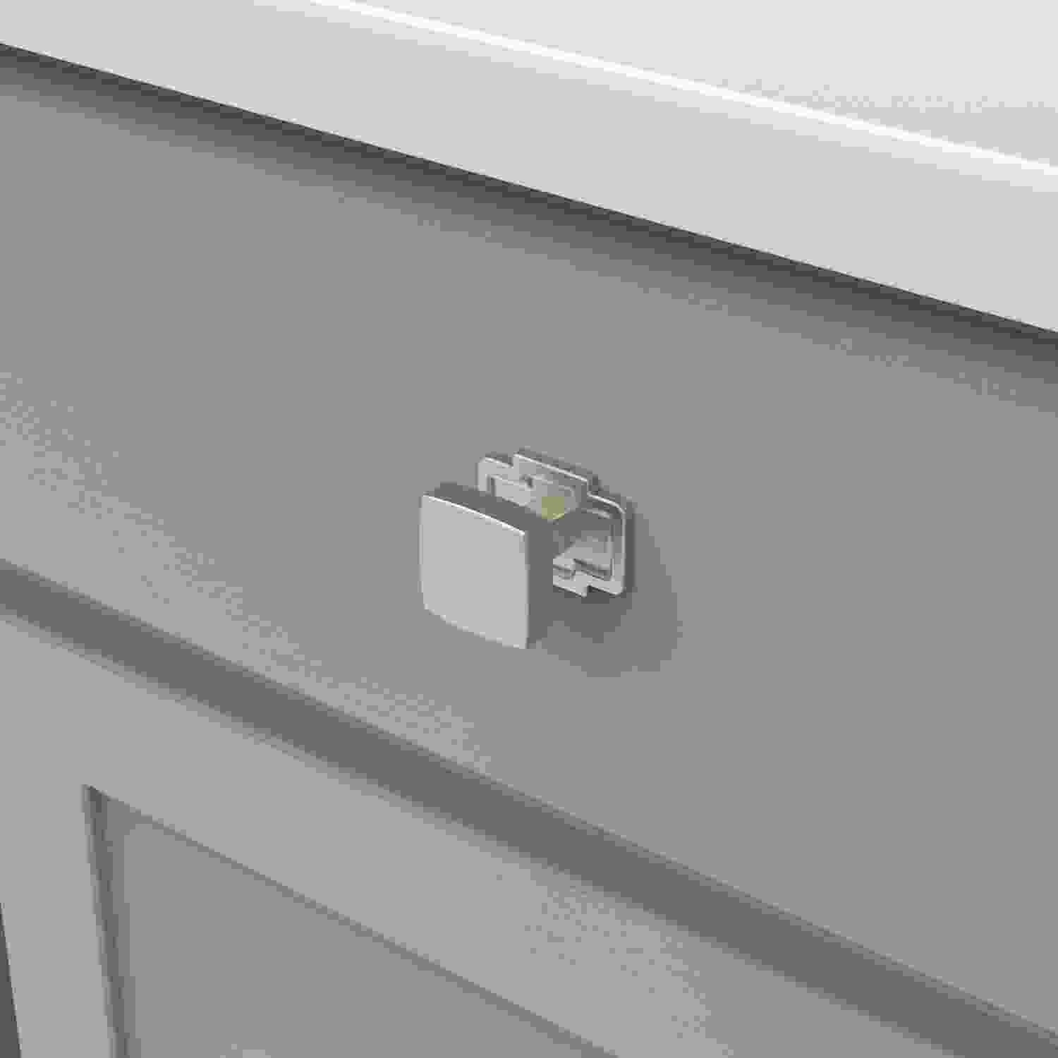 1-3/4 Inch x 1-1/4 Inch Coventry Knob Backplate