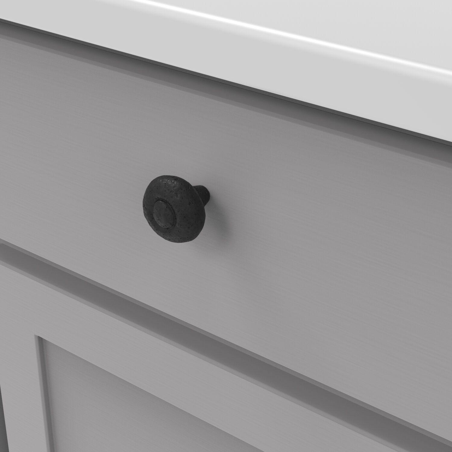 Hickory P3003, 1-1/2 Inch Diameter Refined Rustic Knob