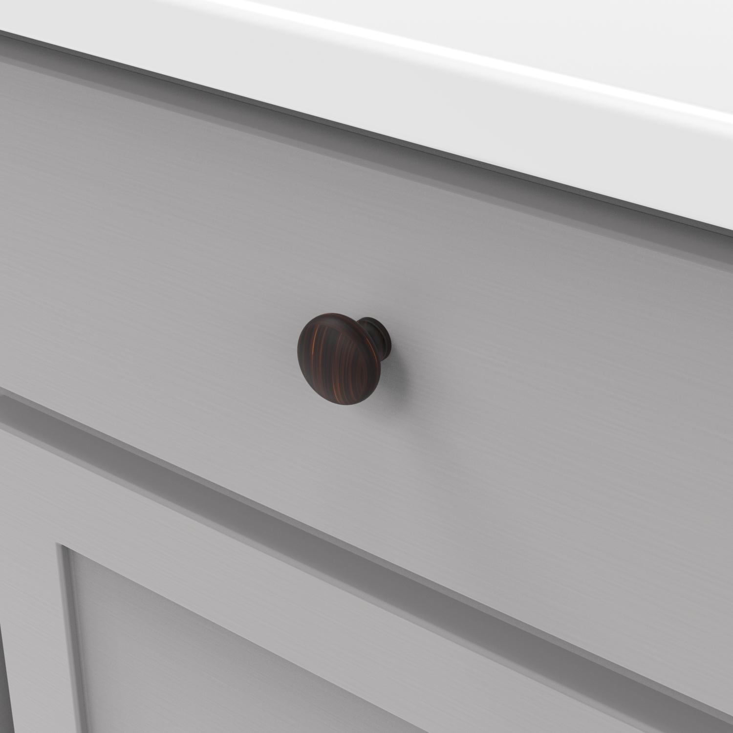 Hickory P771, 1-1/4 Inch Diameter Cottage Knob