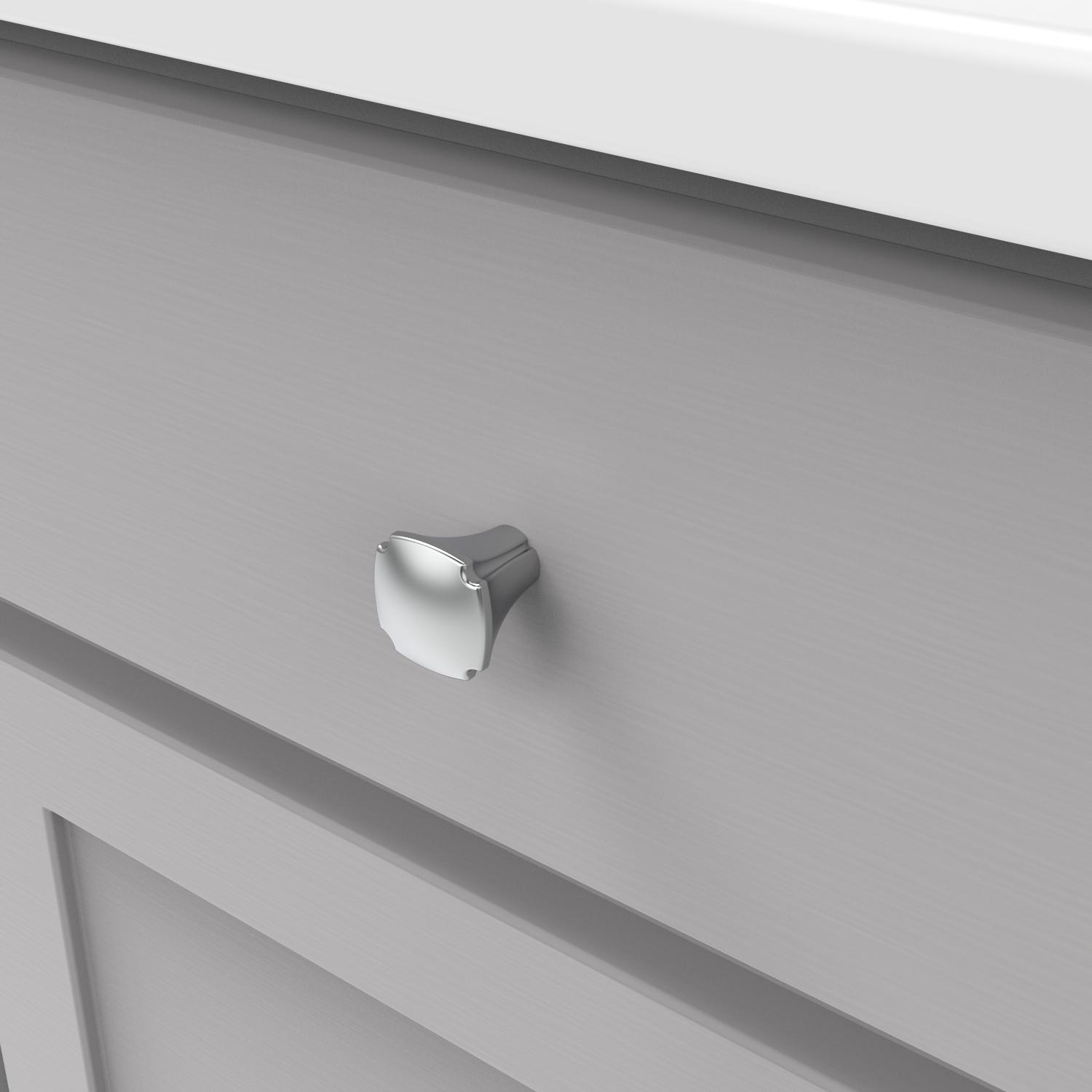 Hickory H077861, 1-1/8 Inch Square Veranda Knob