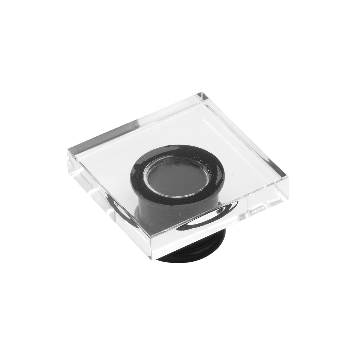 Hickory H079525, 1-3/8 Inch Square Crystal Palace Knob