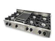 48" LP Gas Rangetop with Open Burners - Pro-Level, Restaurant-Grade Performance