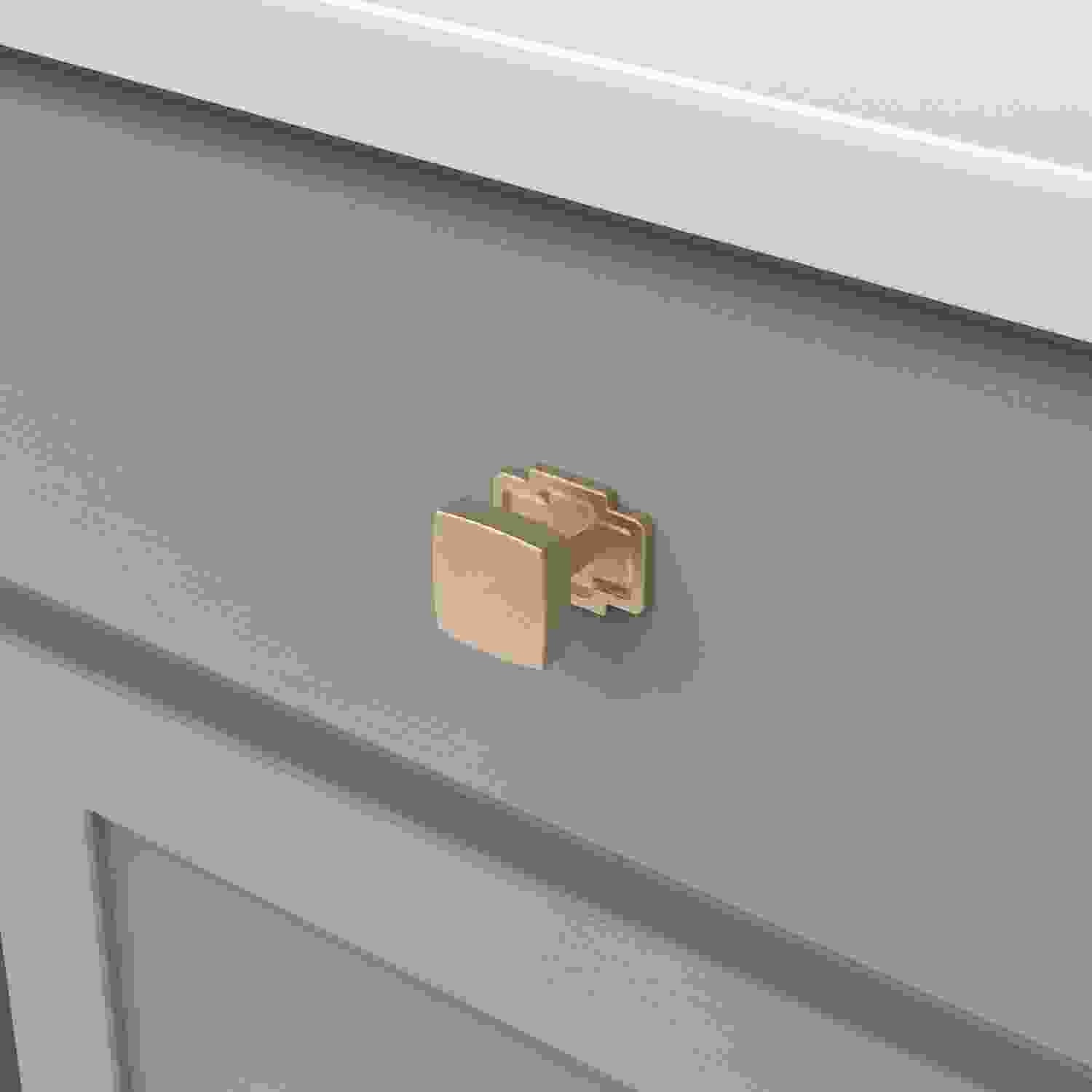 1-3/4 Inch x 1-1/4 Inch Coventry Knob Backplate