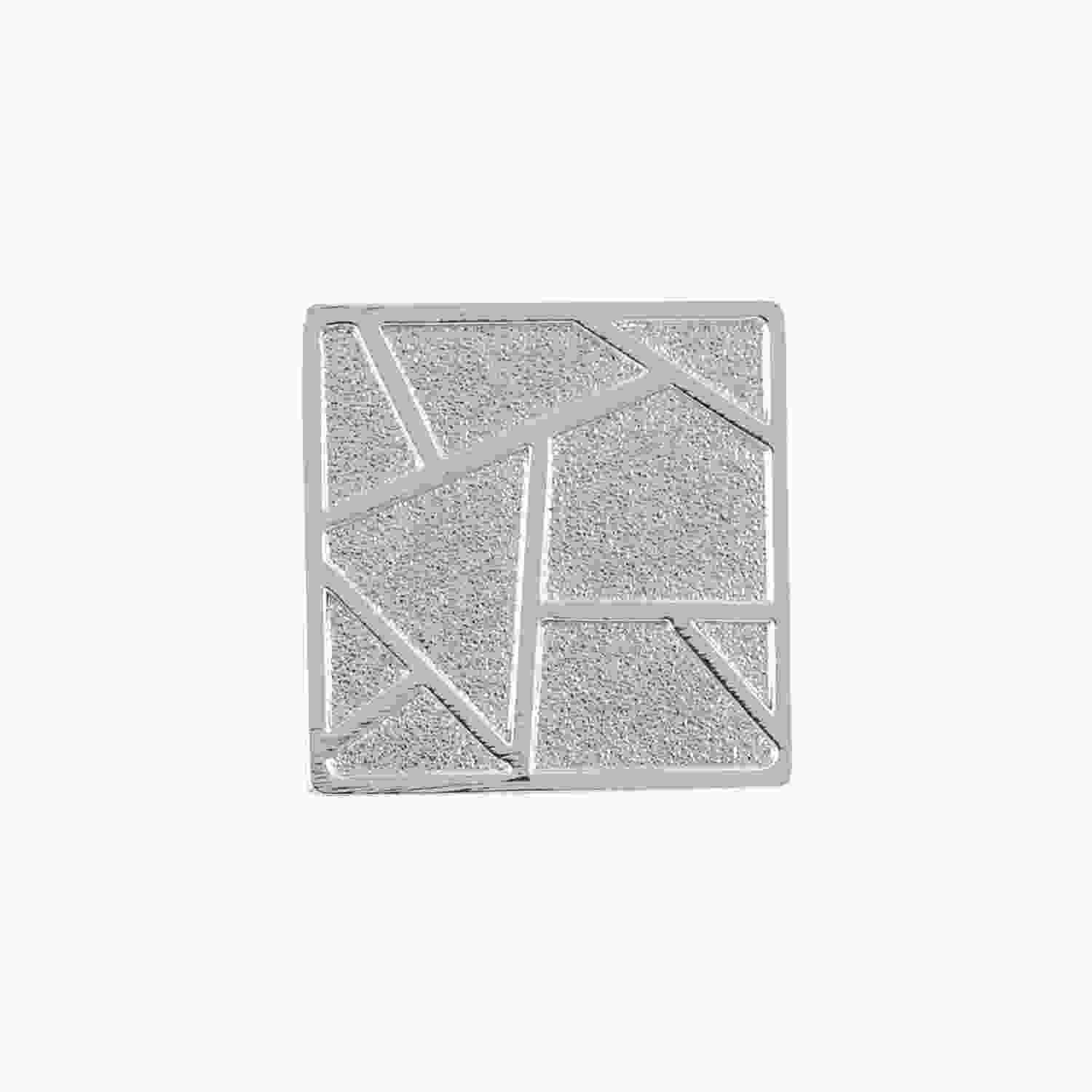 1-3/8 Inch Square Cullet Square Knob