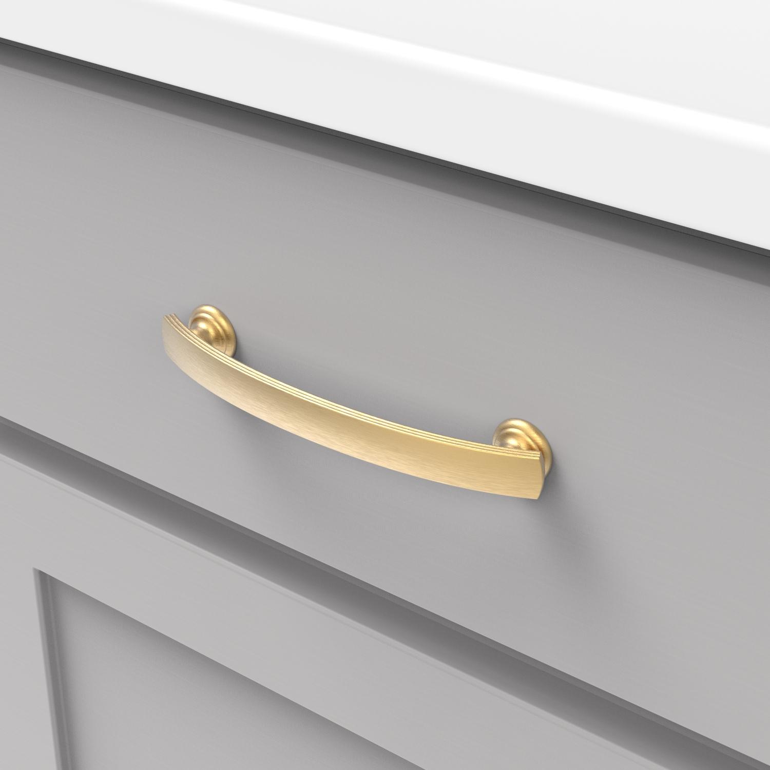 Hickory P2149, 5-1/16 Inch (128mm) American Diner Pull