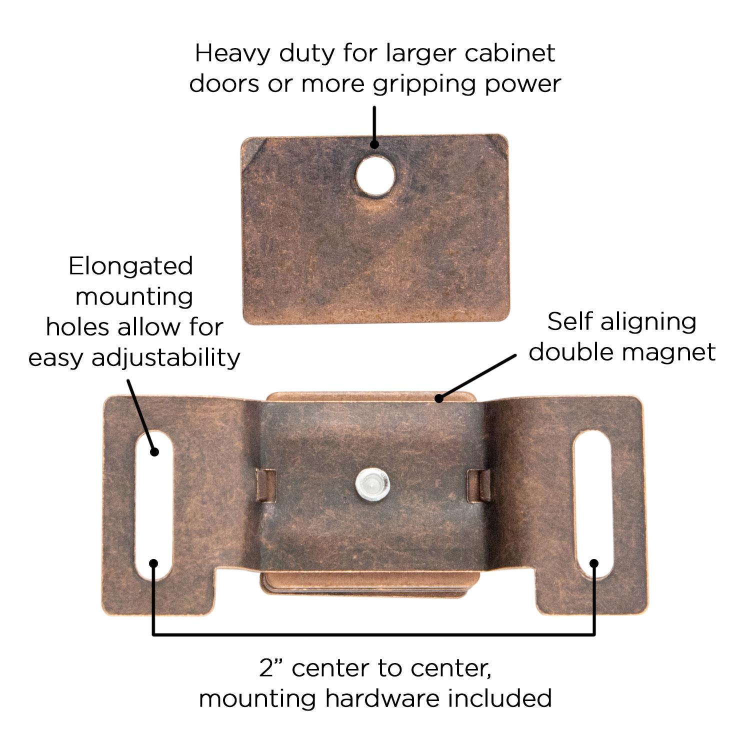 Hickory P651, 2 Inch Center to Center Catches