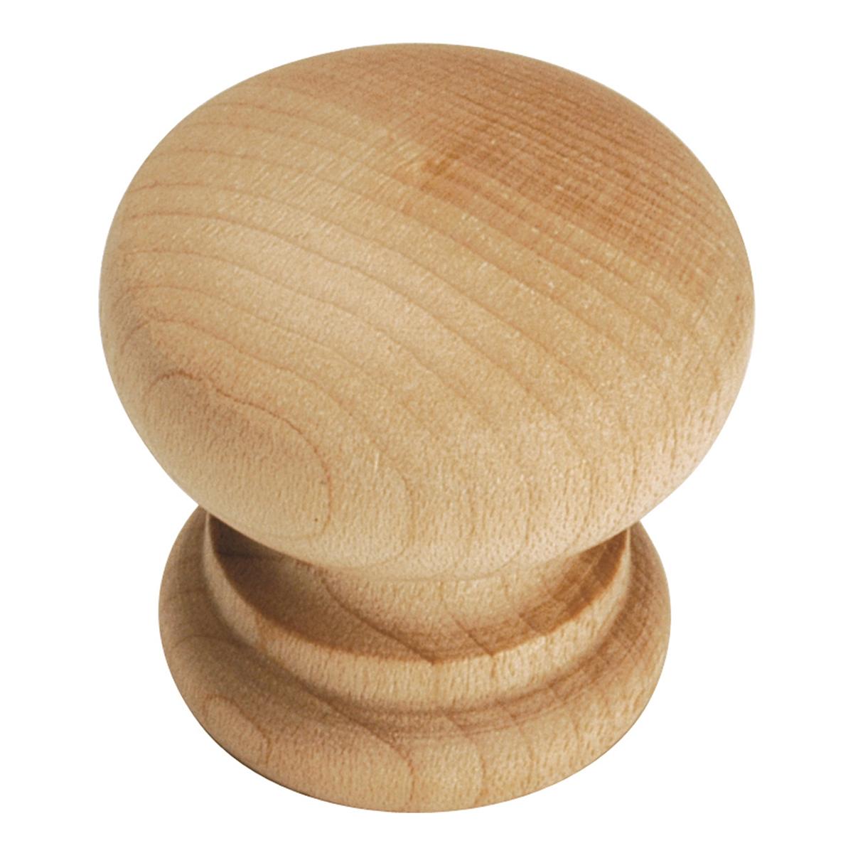 Hickory P684, 1-1/4 Inch Diameter Natural Woodcraft Knob