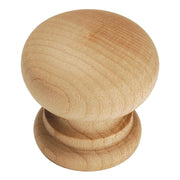 Hickory P684, 1-1/4 Inch Diameter Natural Woodcraft Knob