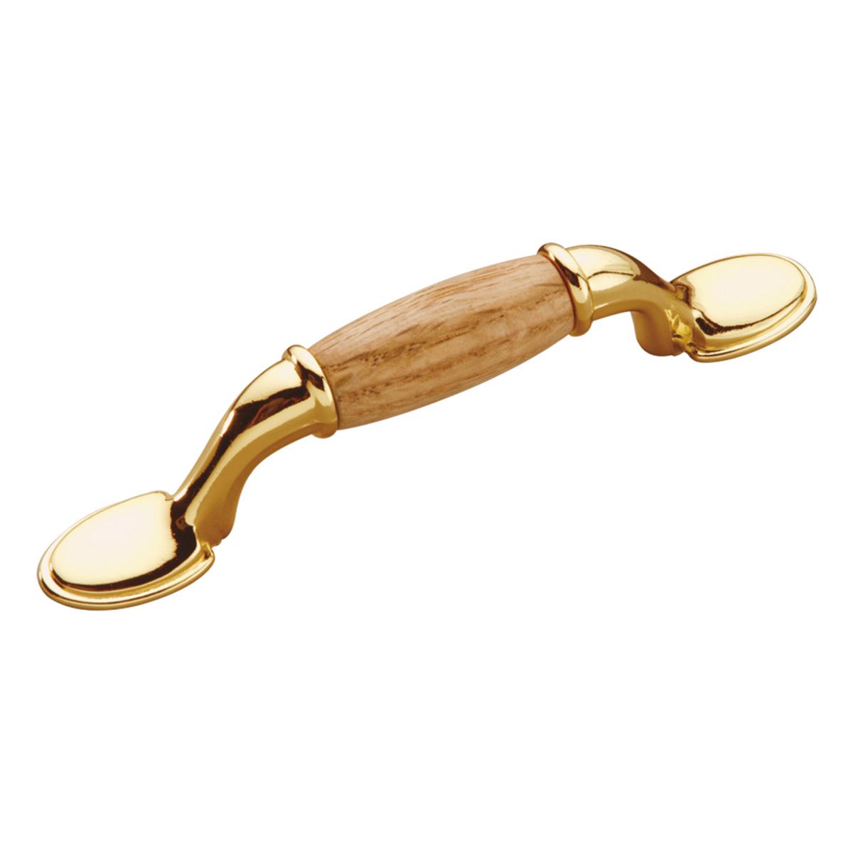 Hickory P794, 3 InchWoodgrain Pull