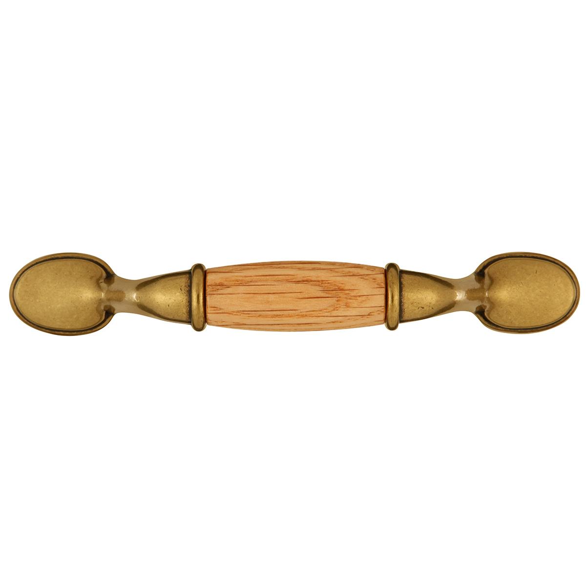 Hickory P749, 3 InchWoodgrain Pull