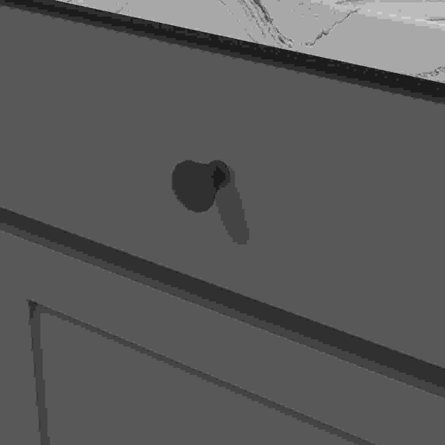 1-1/4 Inch Diameter Facette Round Knob