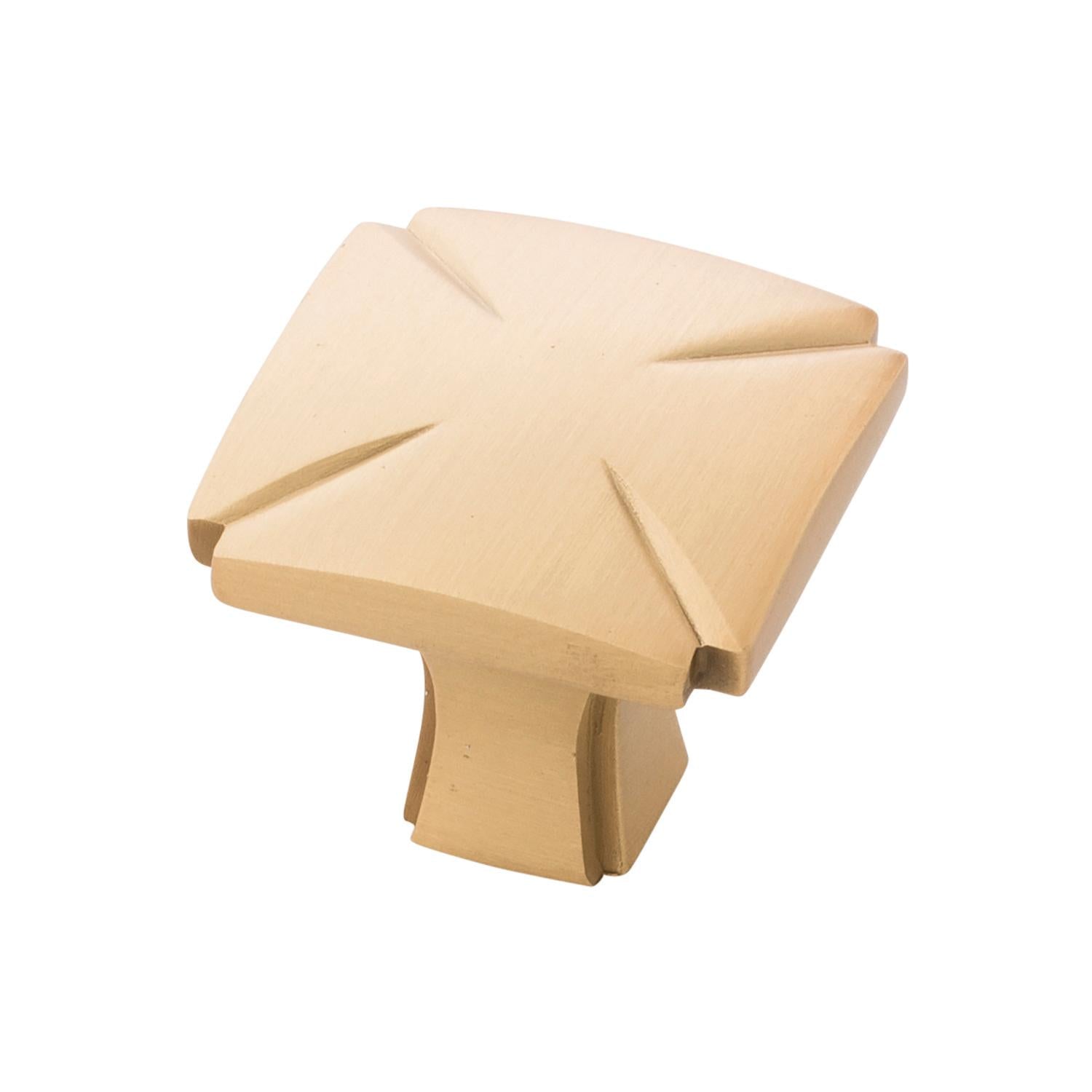 Hickory P3230, 1-3/16 Inch Square Bridges Knob
