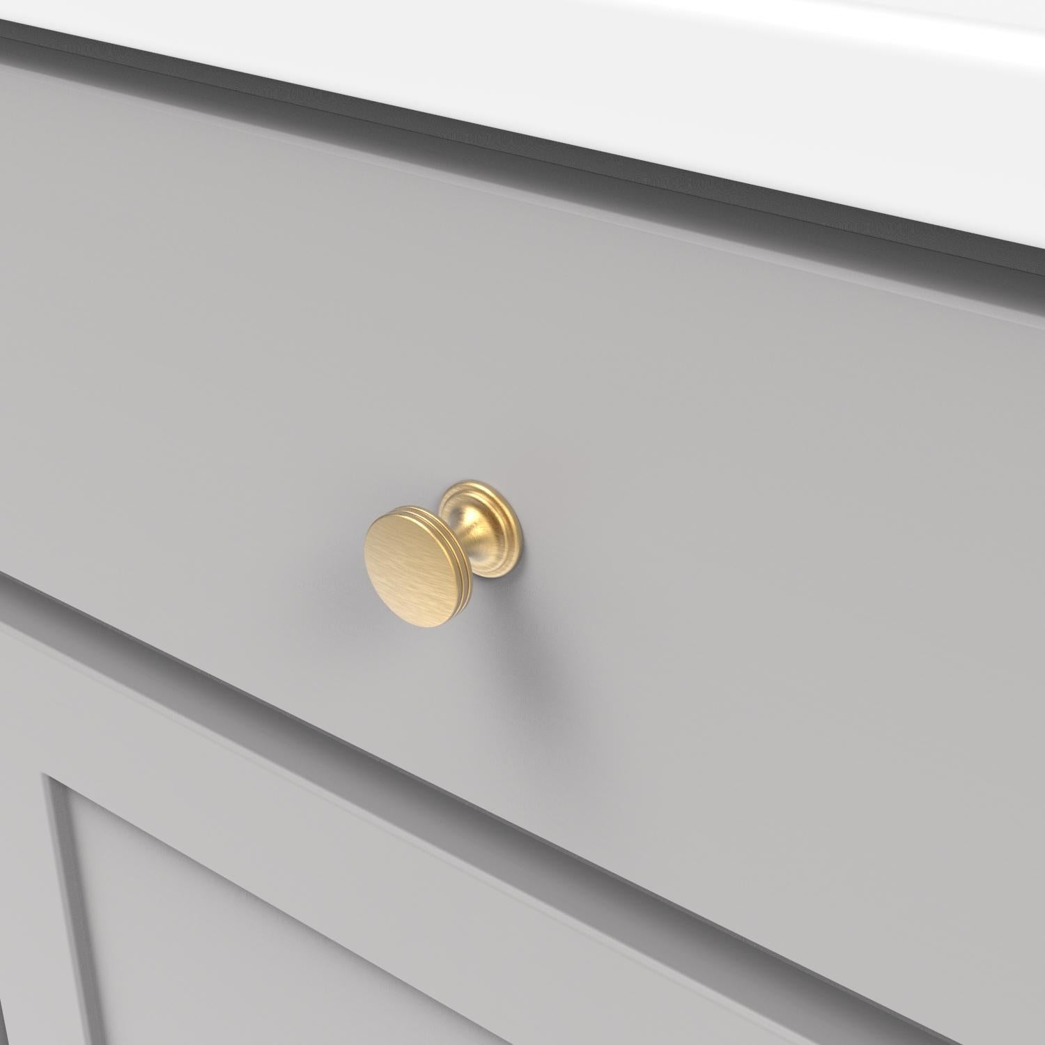 Hickory P2140, 1 Inch Diameter American Diner Knob