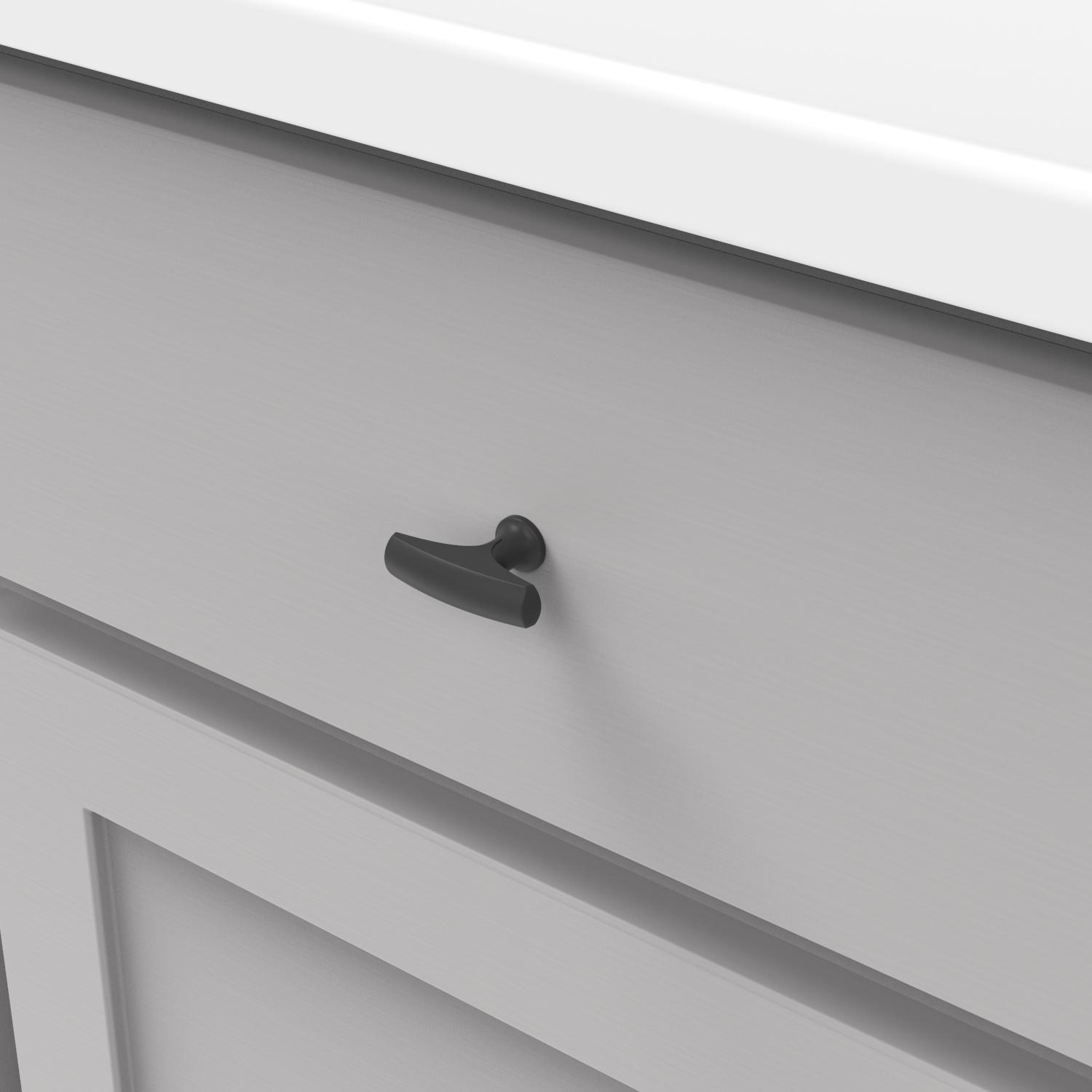 Hickory P3372, 1-3/4 Inch x 1/2 Inch Greenwich Knob