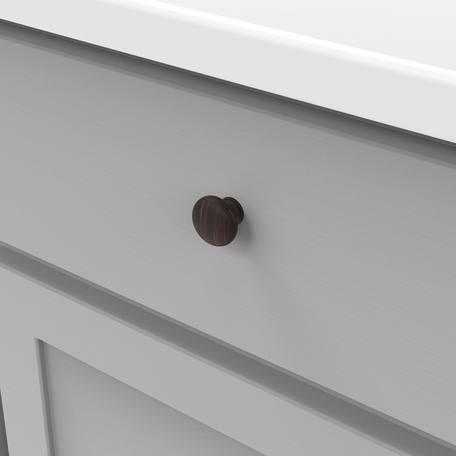 Hickory P770, 1-1/8 Inch Diameter Cottage Knob