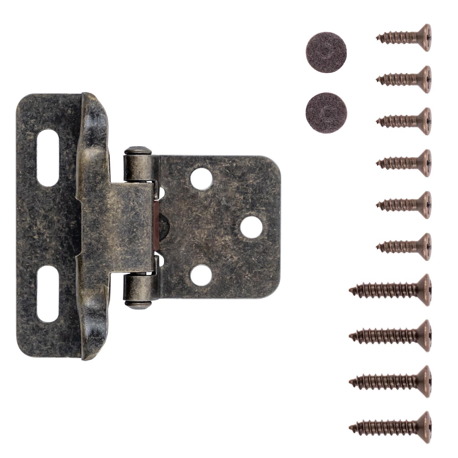 Hickory P60010F, Self-Closing Semi-Concealed Hinge