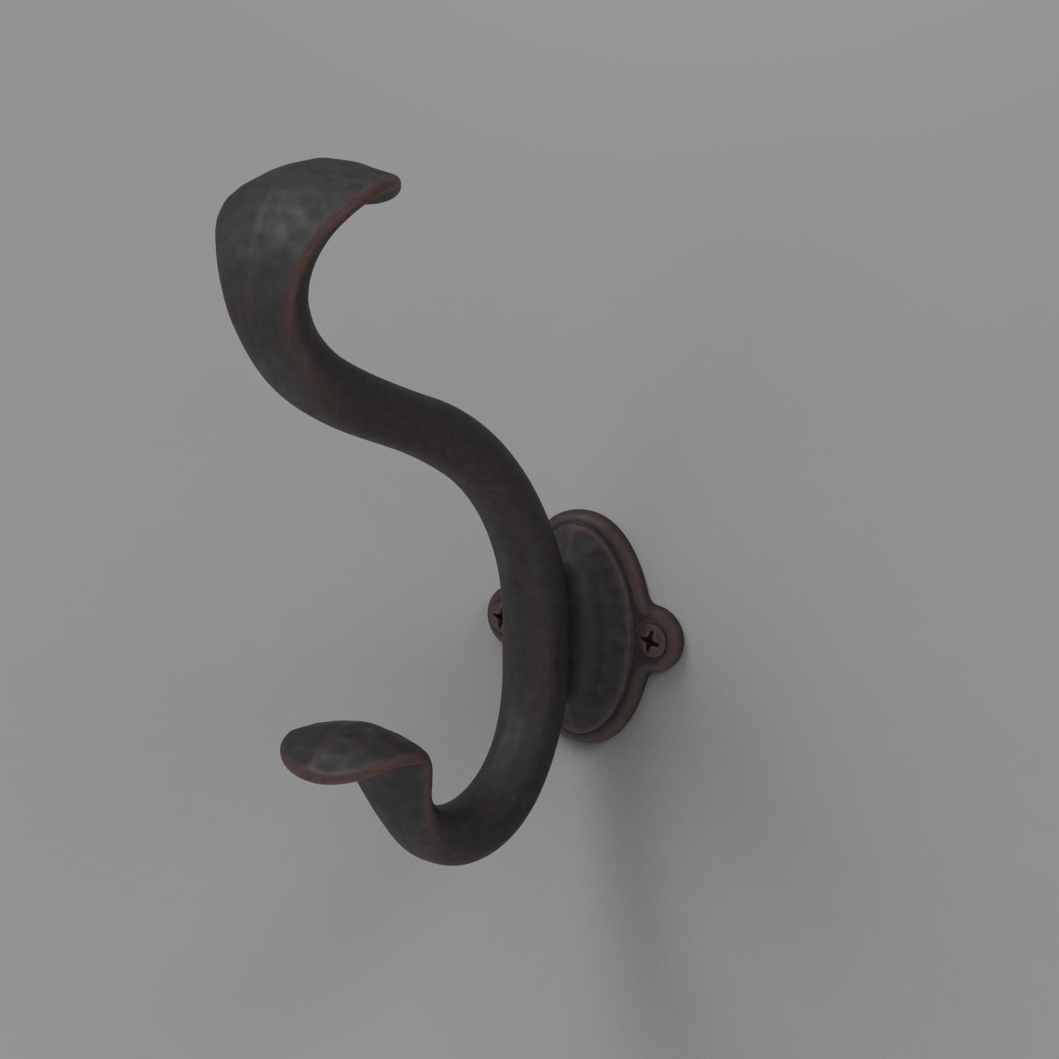 Hickory P2175, 1-3/8 Inch Center to Center Craftsman Hook