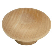 Hickory P186, 2 Inch Diameter Natural Woodcraft Knob