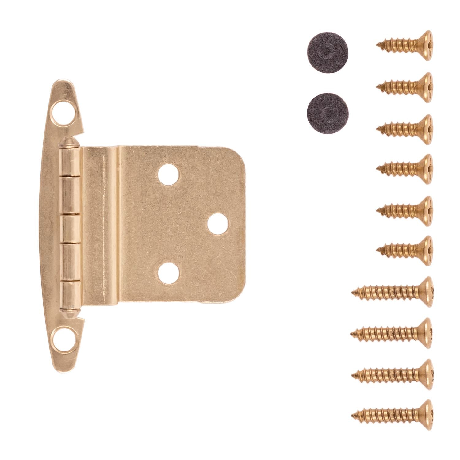Hickory P140, Hickory Hardware Surface Mount Hinge – P140 Series (All Finishes)
