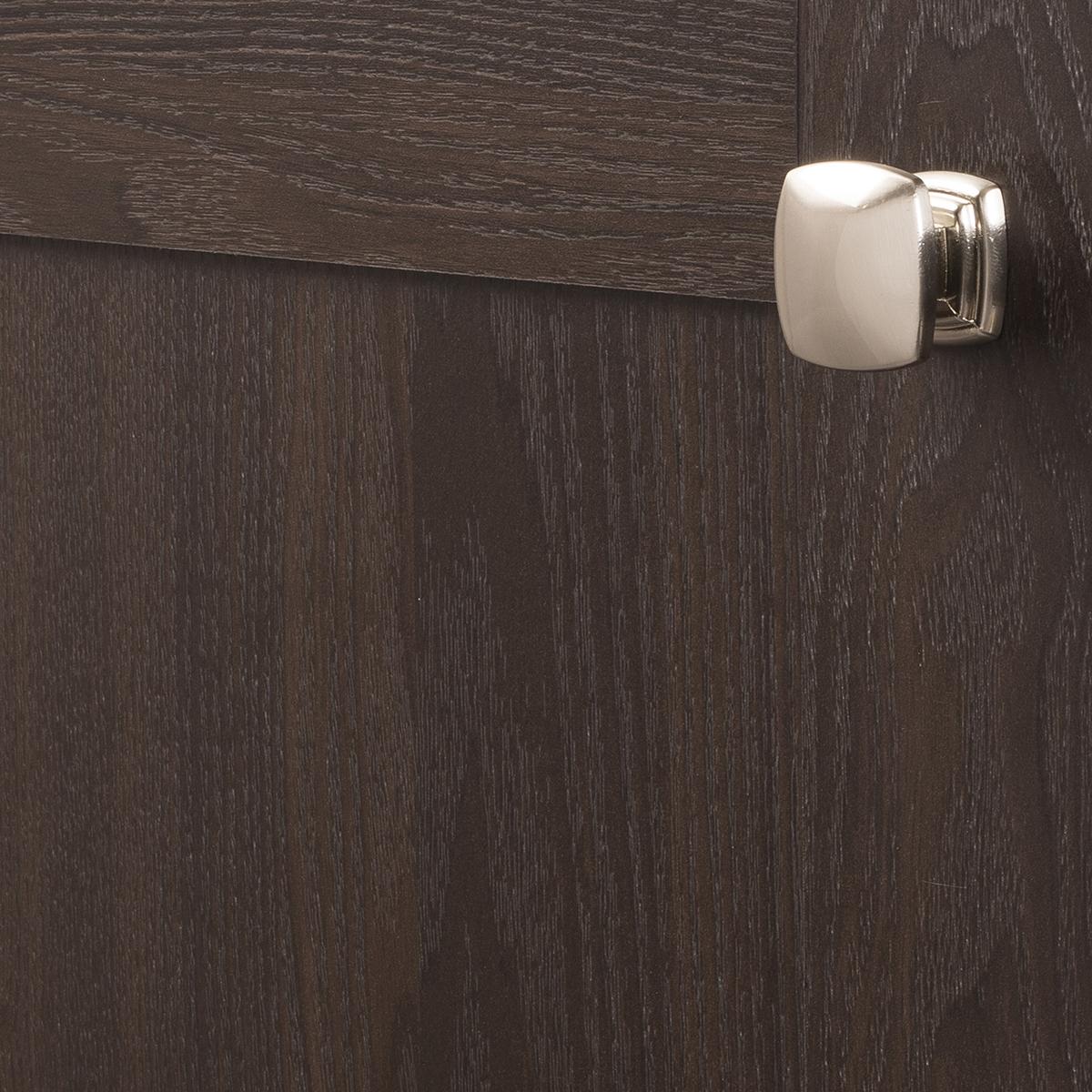Hickory P2163, 1-1/2 Inch Square Euro-Contemporary Knob