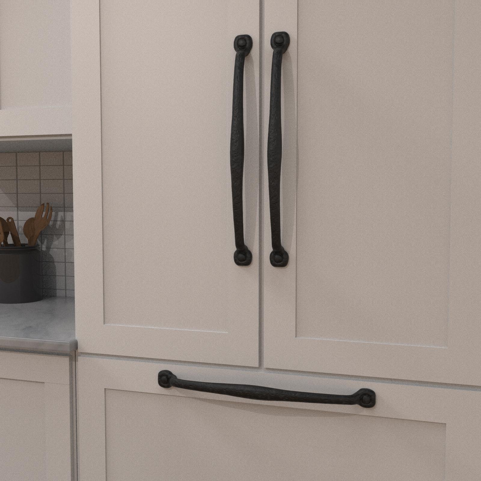 Hickory P2999, 18 Inch Center to Center Refined Rustic Appliance Pull