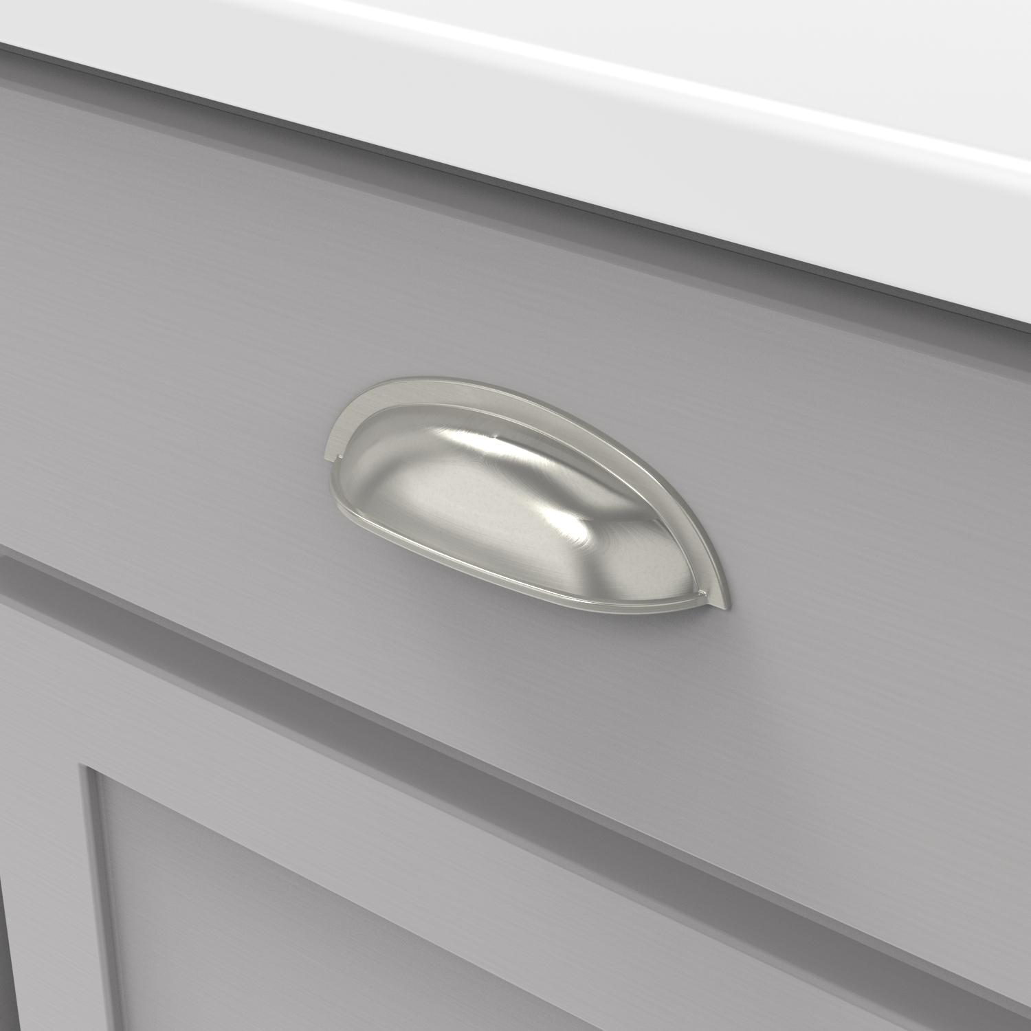 Hickory P3077, 3 Inch Center to Center Cottage Cup Pull