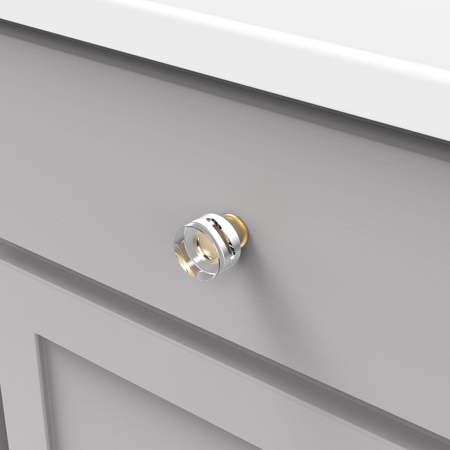 Hickory P3709, 1-1/4 Inch Diameter Midway Knob