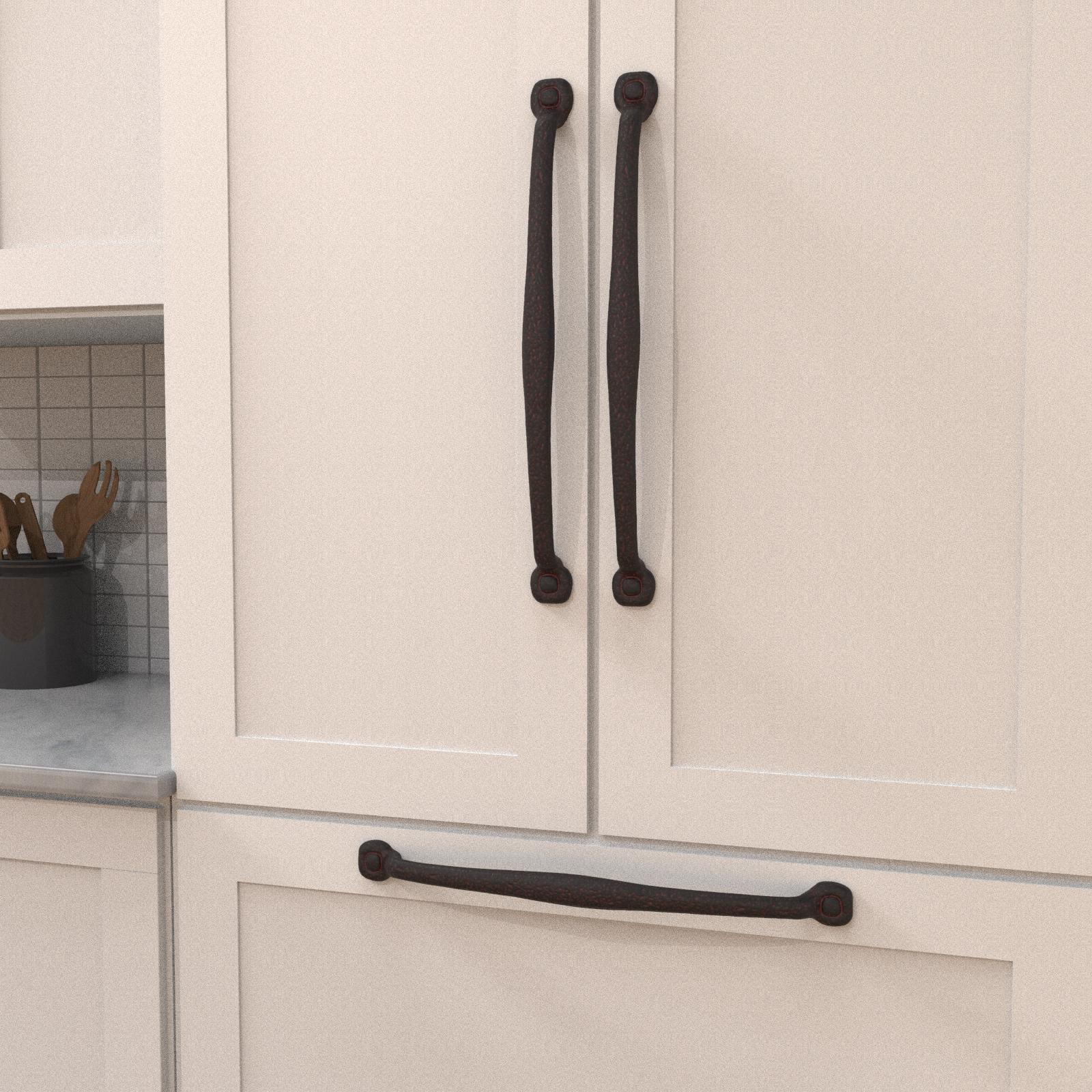 Hickory P2999, 18 Inch Center to Center Refined Rustic Appliance Pull