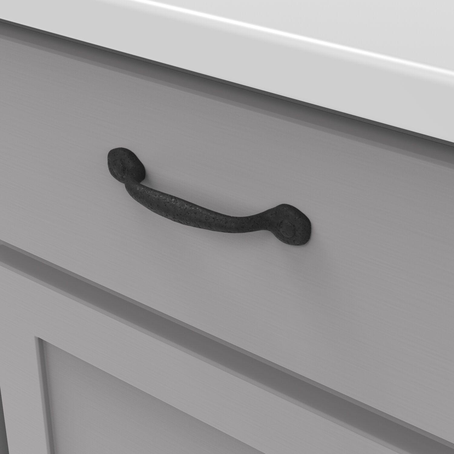 Hickory P3000, 3-3/4 Inch (96mm) Refined Rustic Pull