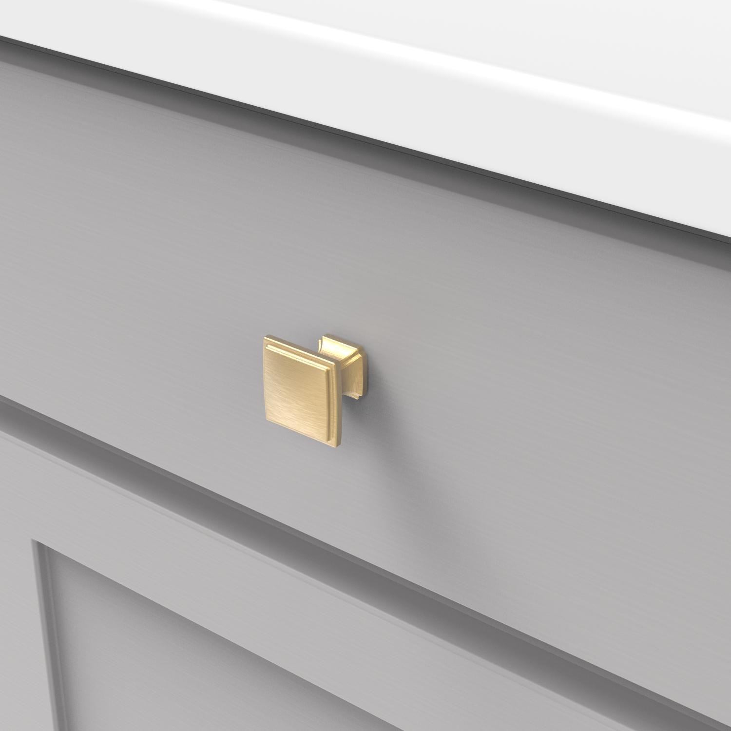 Hickory P3240, 1-1/4 Inch Square Bridges Knob