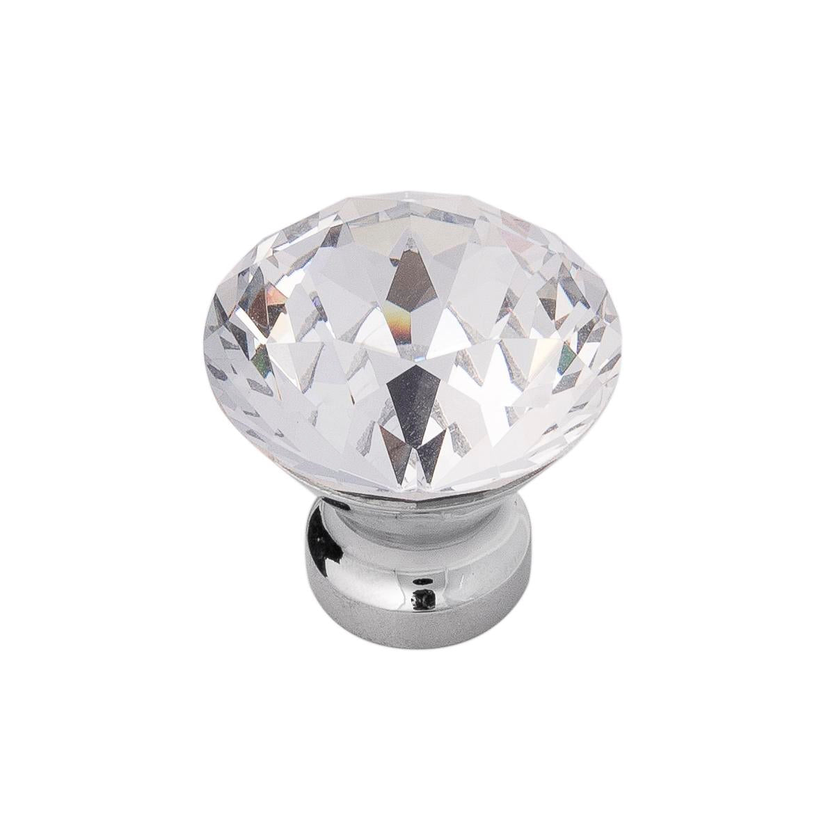 Hickory HH075855, 1-1/4 Inch Diameter Crystal Palace Knob