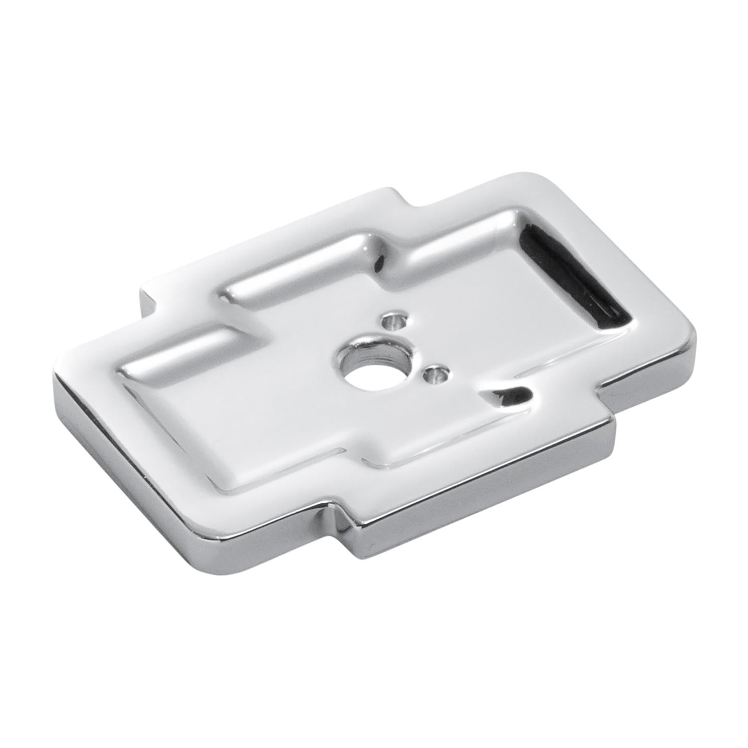 1-3/4 Inch x 1-1/4 Inch Coventry Knob Backplate
