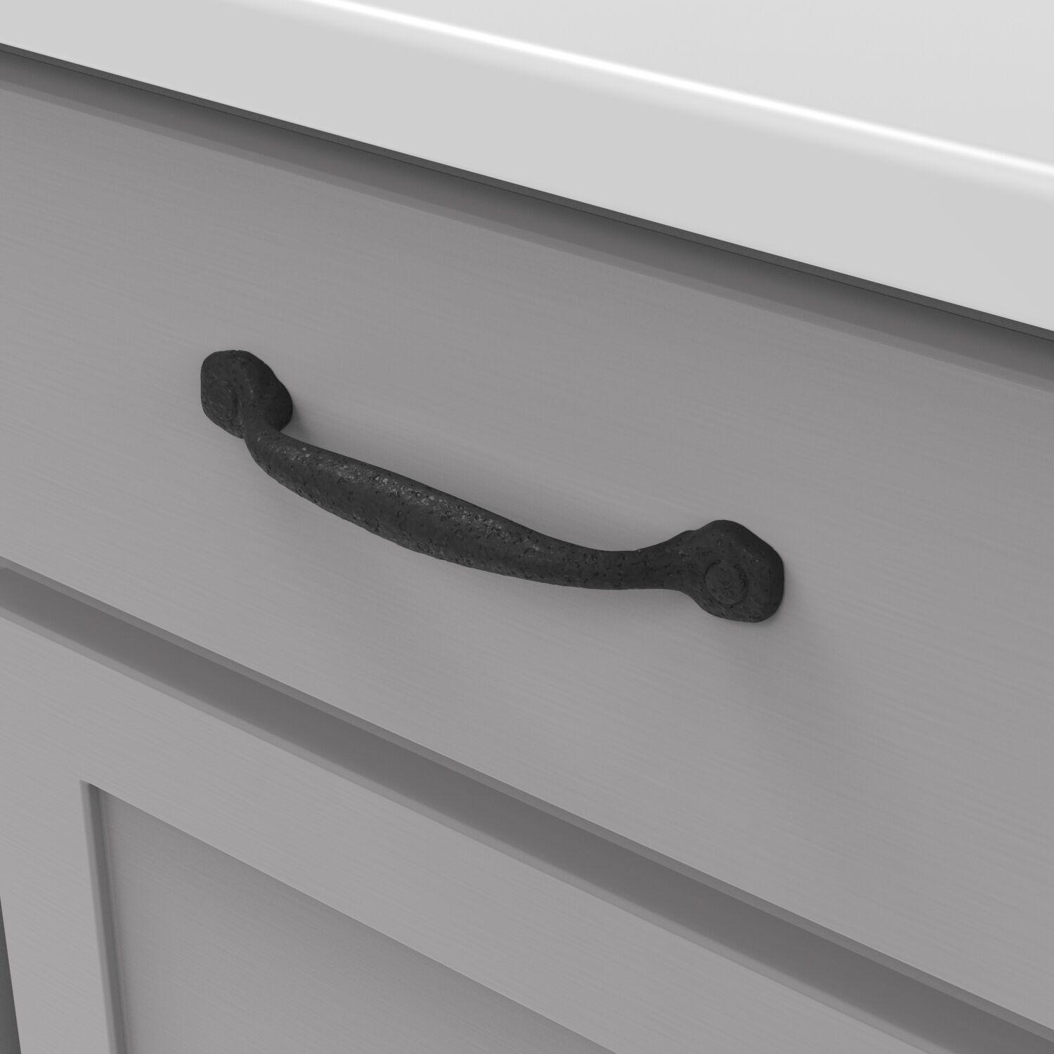 5-1/16 Inch (128mm) Refined Rustic Pull