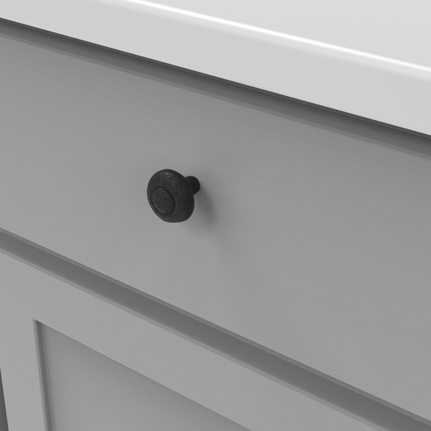 Hickory P3002, 1-1/4 Inch Diameter Refined Rustic Knob